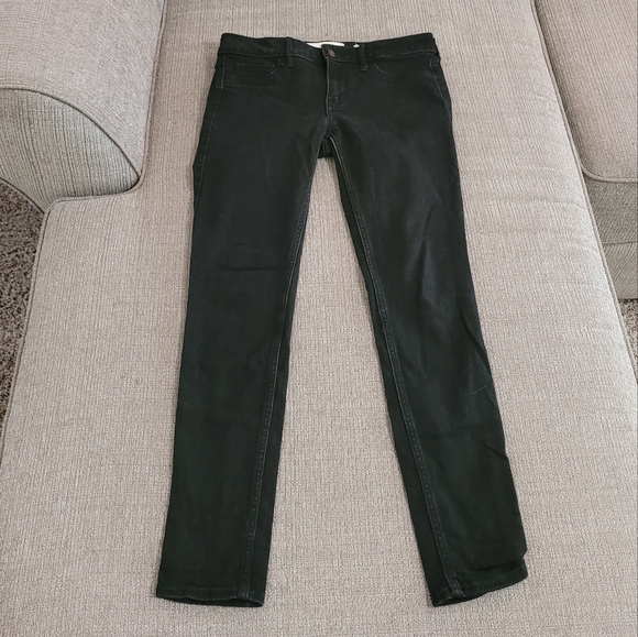 Hollister Denim - Hollister Low Rise Super Skinny Jeans Jeggings Size 5 Short 27 Waist